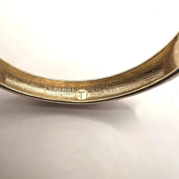 Pink Green Cloisonné Bracelet Jewelry Mark Enamel Preppy Statement Bangle - Picture 4 of 9